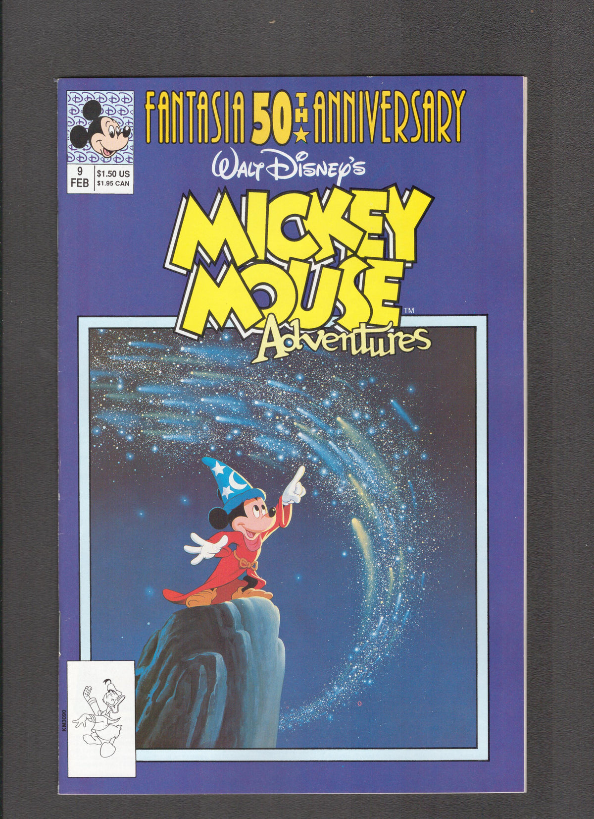Mickey Mouse Adventures #9 (1991) Fantasia 50th Anniversary Disney Comics