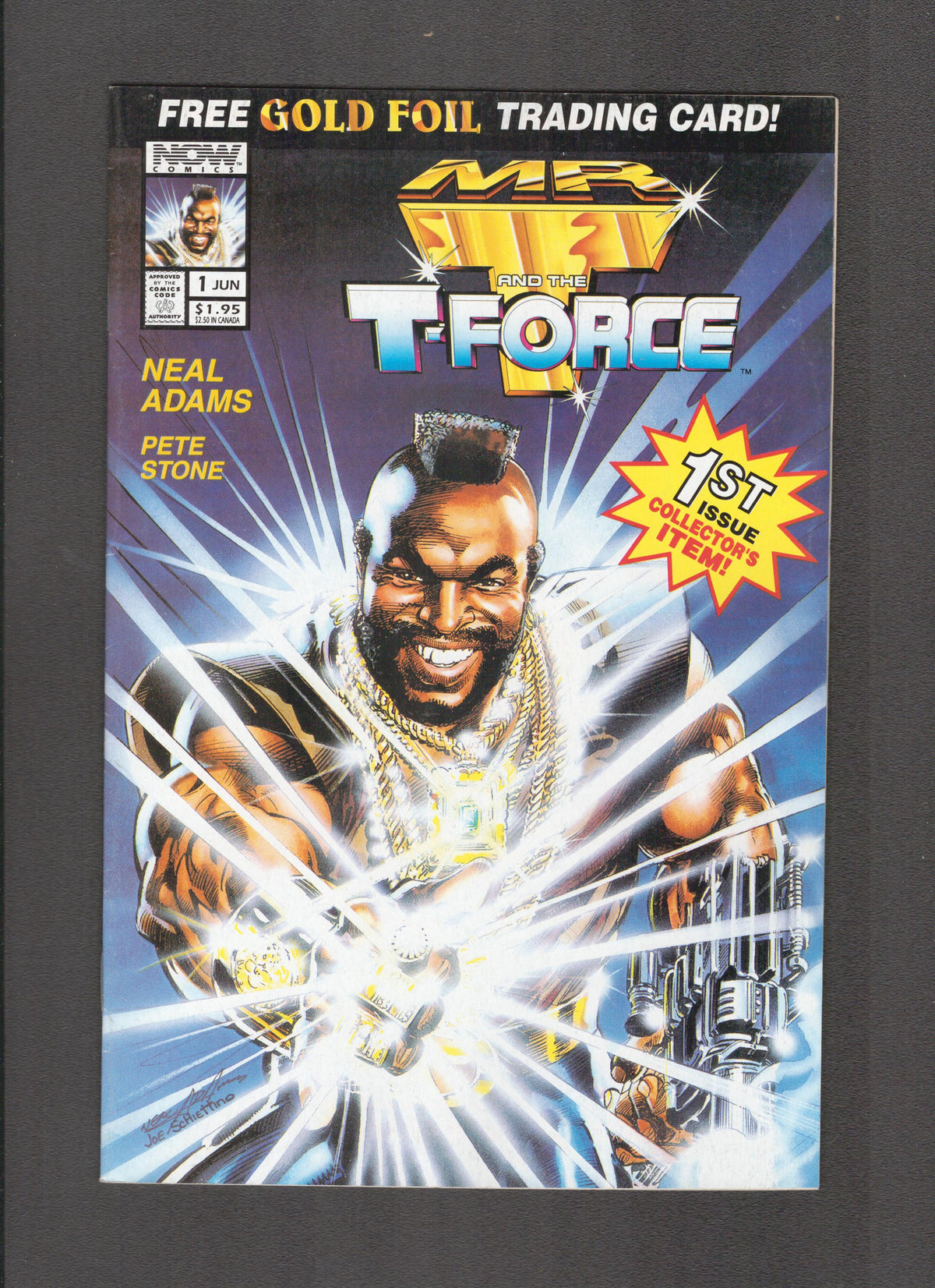 Mr. T and the T-Force #1 (1993) Neal Adams Cover NOW Comics