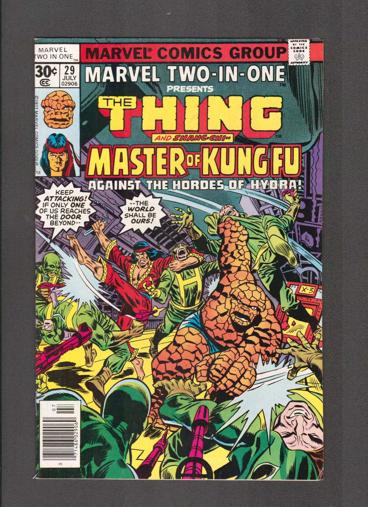 Marvel Two-In-One #29 (1977) Thing & Shang-Shi Marvel Comics
