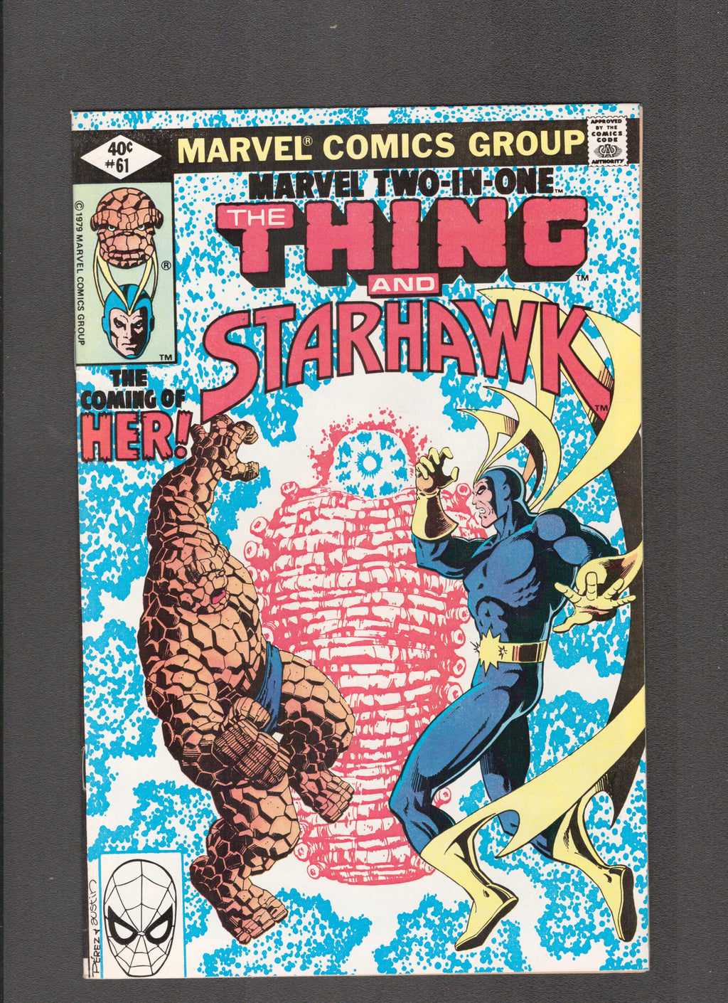 Marvel Two-In-One #61 (1980) Thing & Starhawk Marvel Comics