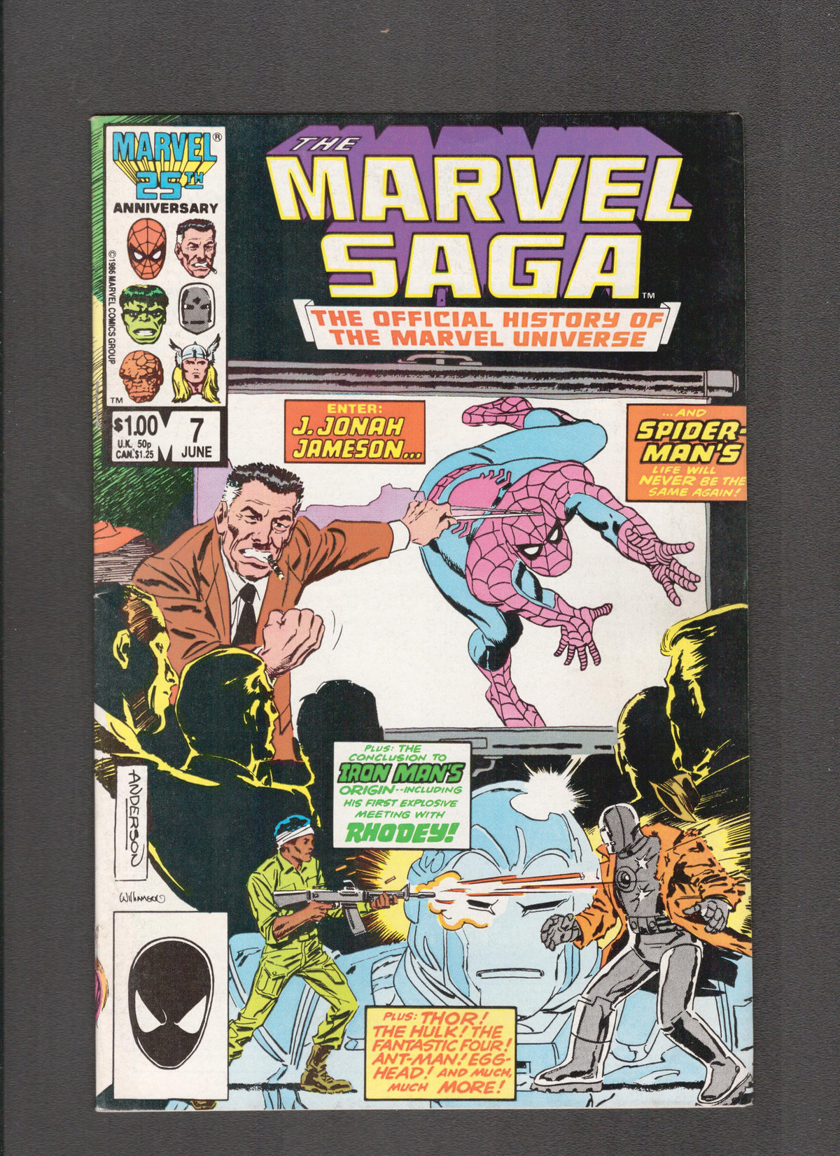 Marvel Saga #7 (1986) Al Williamson Marvel Comics