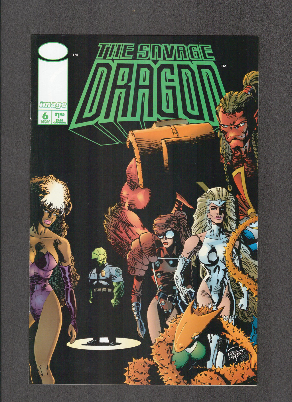 Savage Dragon #6 (1993) Includes Poster by Jay Lee Image Comics