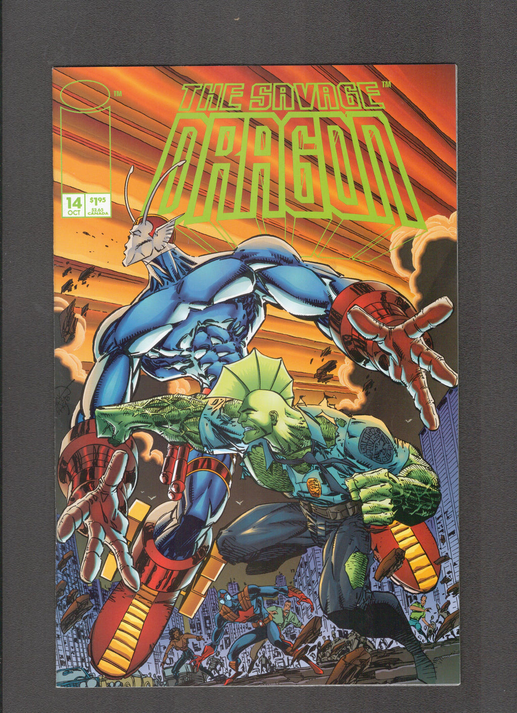 Savage Dragon #14 (1994) Andy Smith Poster Included Image Comics