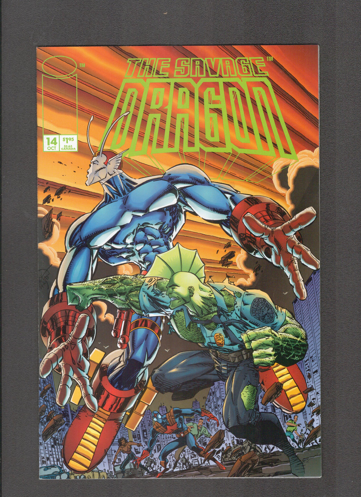 Savage Dragon #14 (1994) Andy Smith Poster Included Image Comics