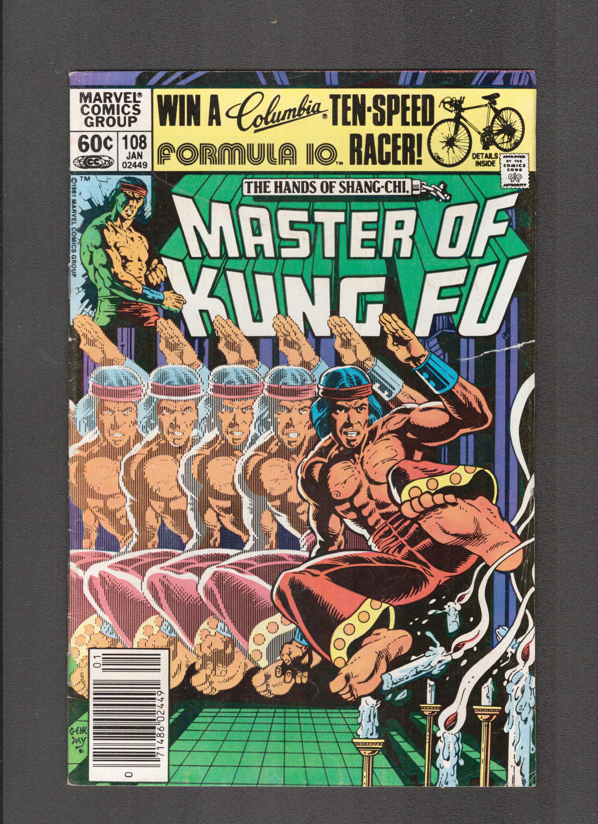 Master of Kung-Fu #108 (1982) Gene Day - Doug Moench Marvel Comics