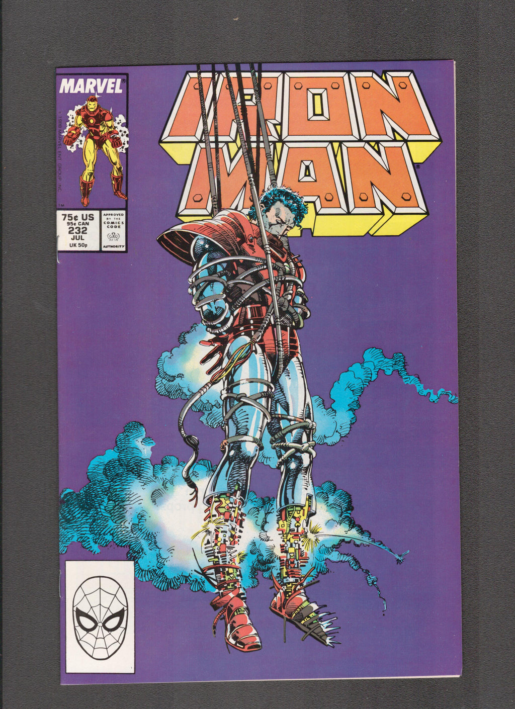 Iron Man #232 (1988) Barry Windsor Smith - Bob Layton Marvel Comics