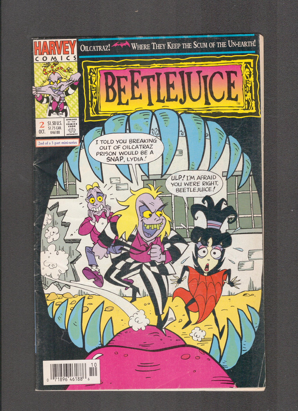 Beetle Juice #2 (1992) Harvey Comics