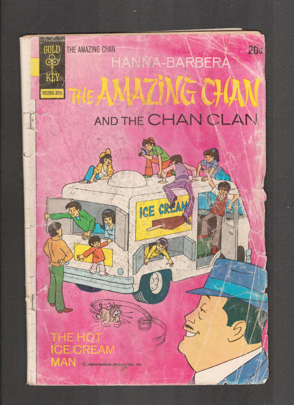 Amazing Chan and the Chan Clan #1 (1973) Low Grade Gold Key Comics