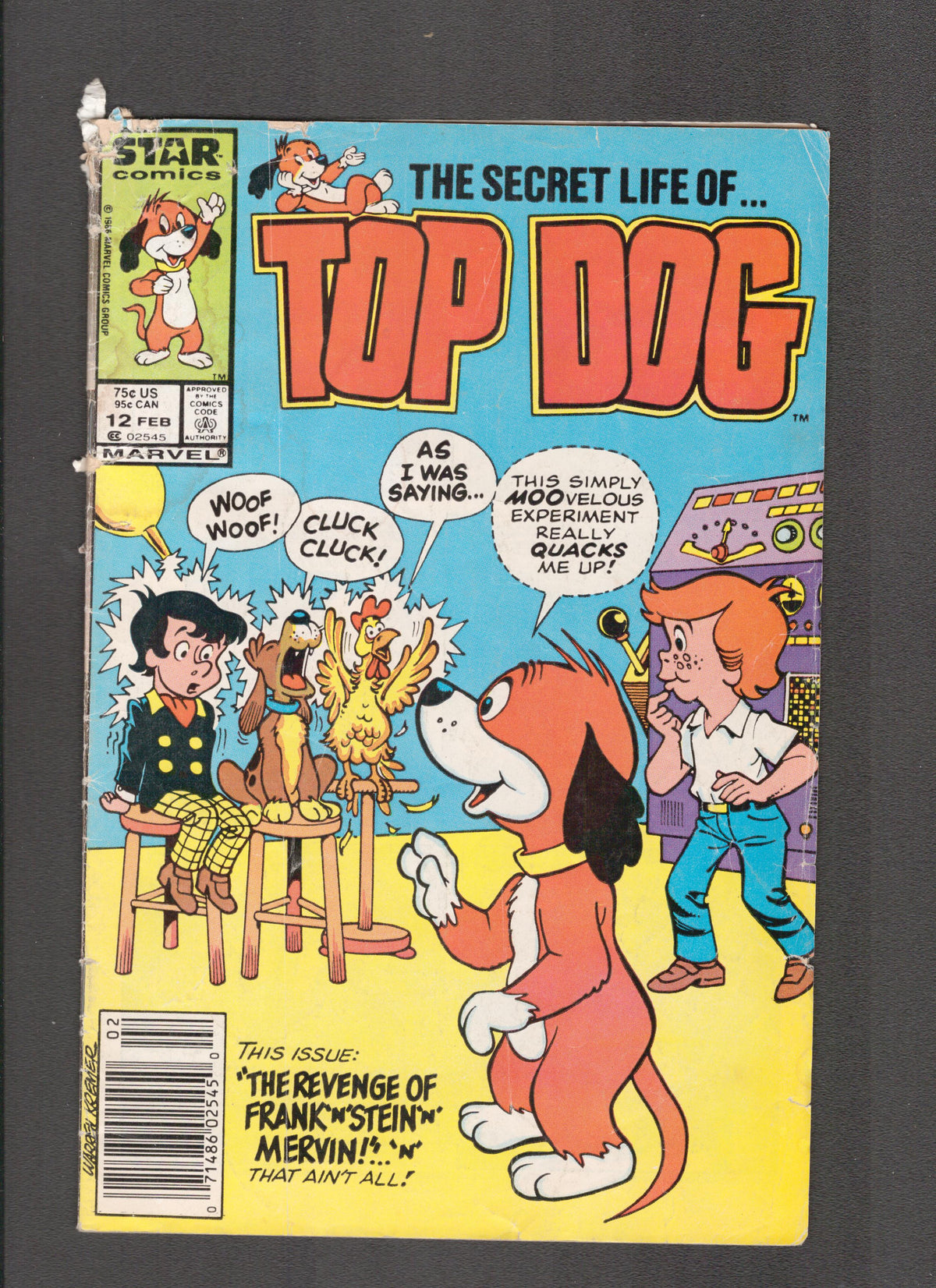 Top Dog #12 (1987) Star Comics