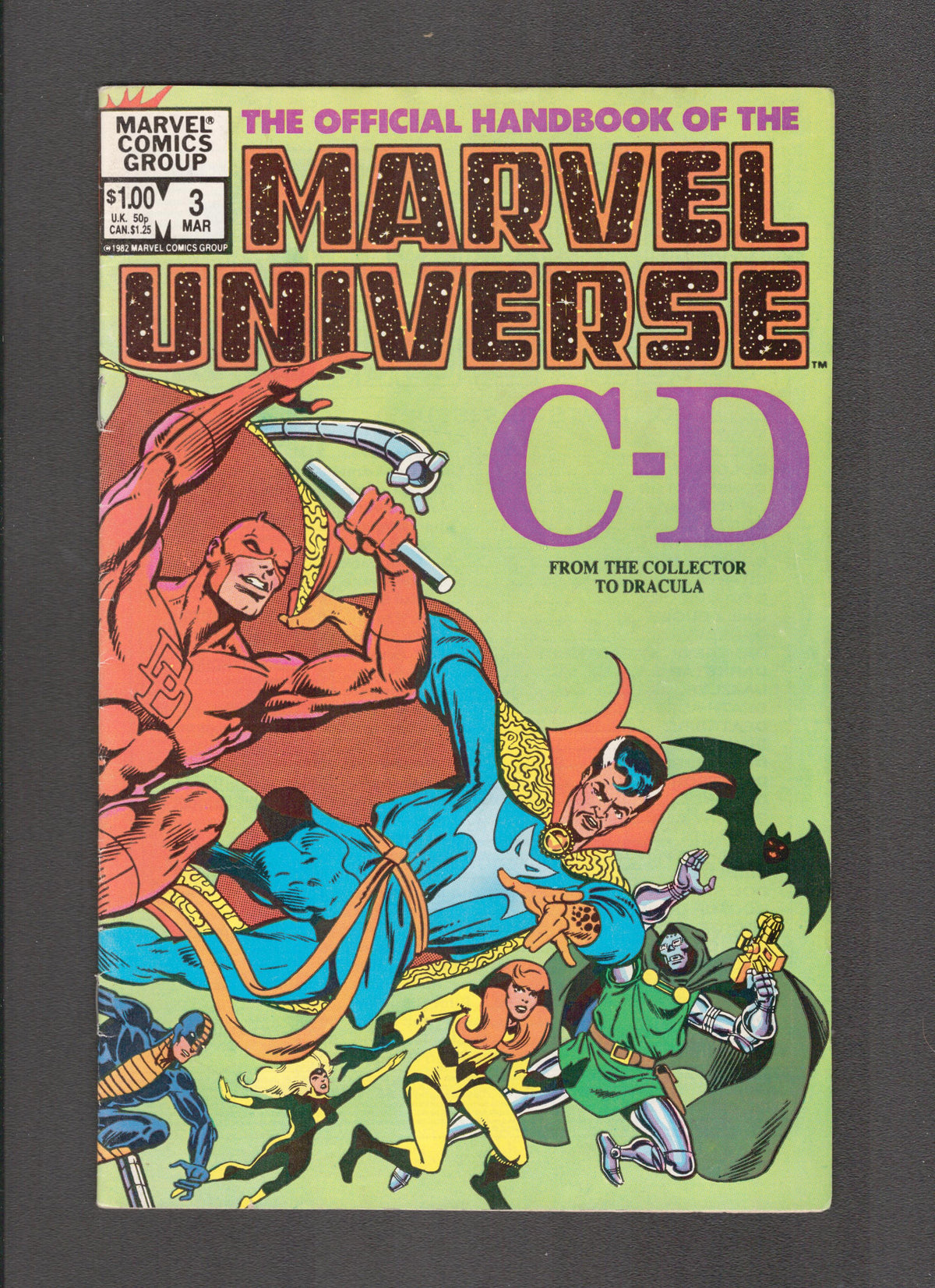 Official Handbook of the Marvel Universe #3 (1983) #3 of 12 Marvel Comics