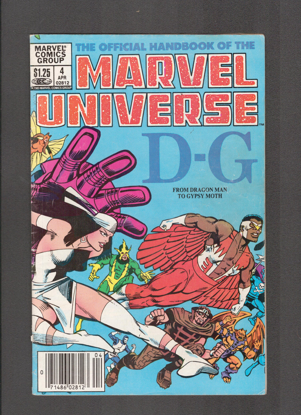 Official Handbook of the Marvel Universe #4 (1983) #4 of 12 Marvel Comics