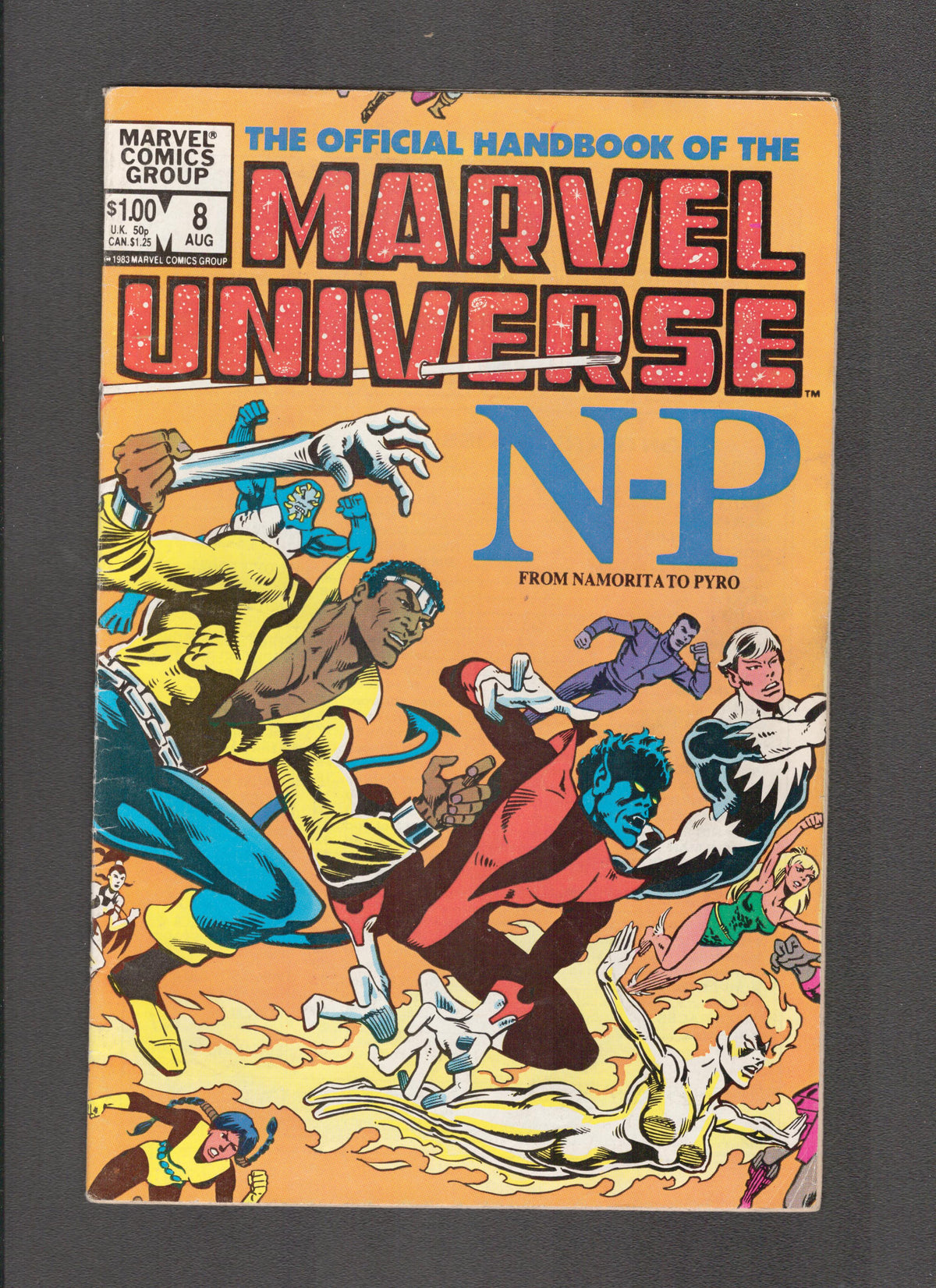 Official Handbook of the Marvel Universe #8 (1983) #8 of 12 Marvel Comics