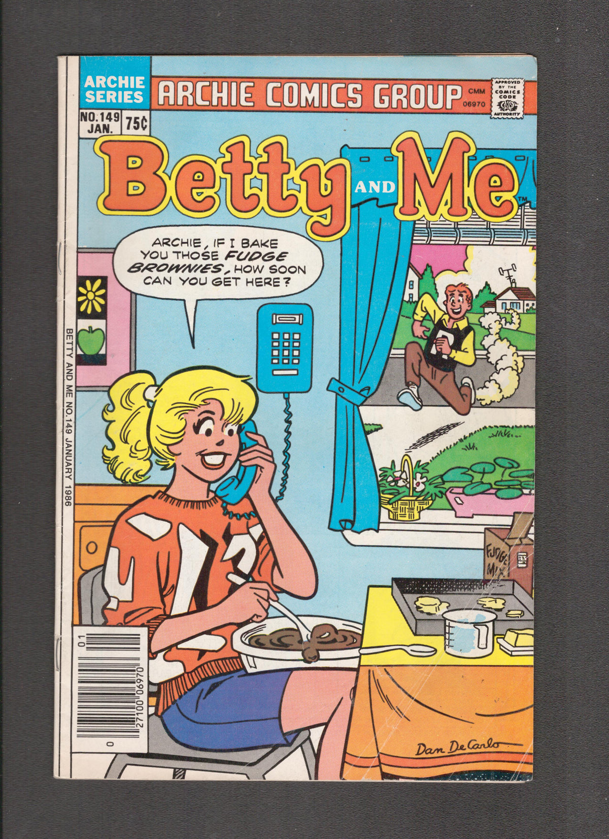 Betty and Me #149 (1986) Archie Comics