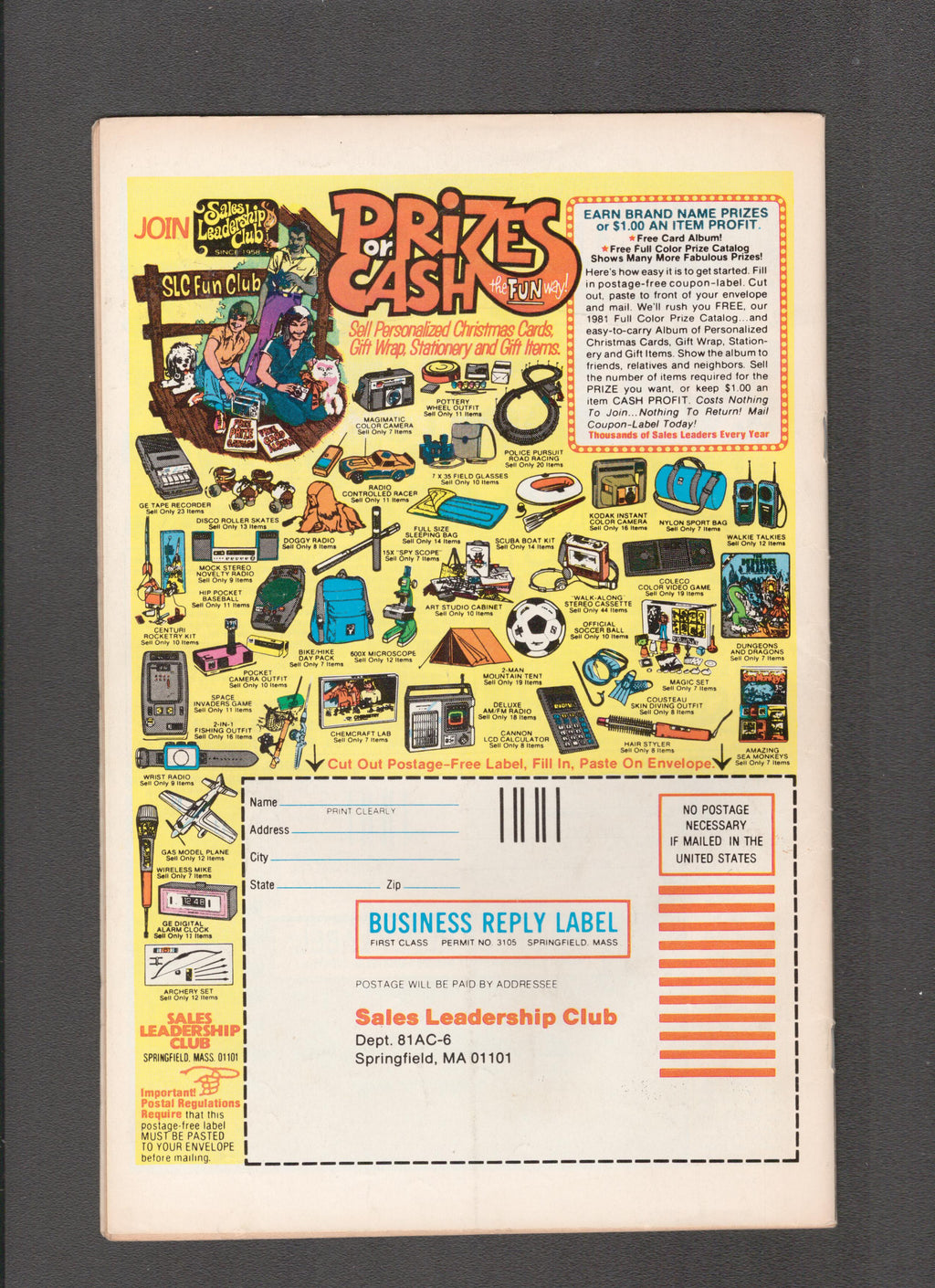 Betty and Me #122 (1981) Beach Scene Archie Comics