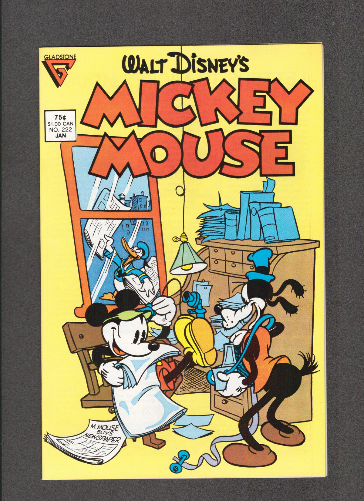 Mickey Mouse #222 (1987) Gladstone Comics