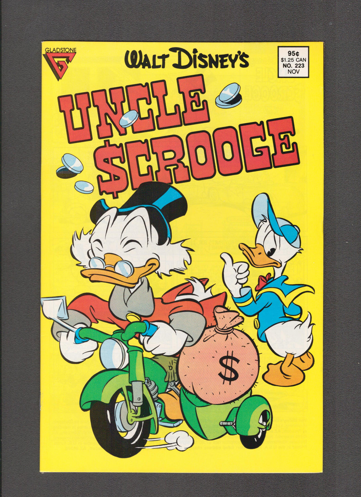 Walt Disney's Uncle Scrooge #223 (1987) Gladstone Comics