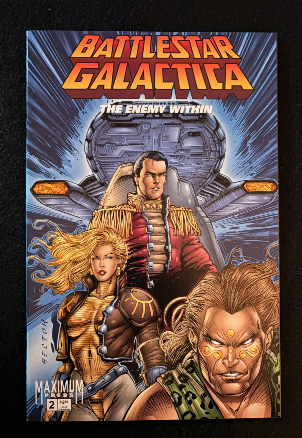 Battlestar Galactica: The Enemy Within - Complete Set of 3 #1-3  (1995-96)