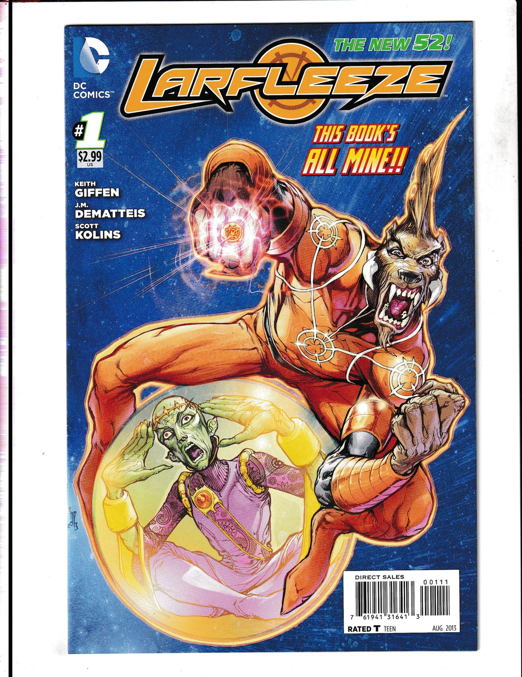 Larfleeze #1 (2013) DC Comics SKU:1603