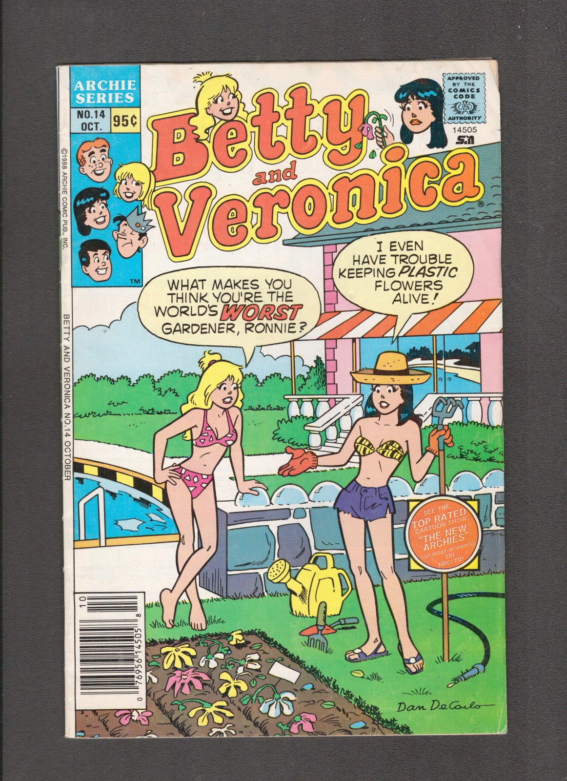 Betty and Veronica #14 (1988) Newsstand Archie Comics