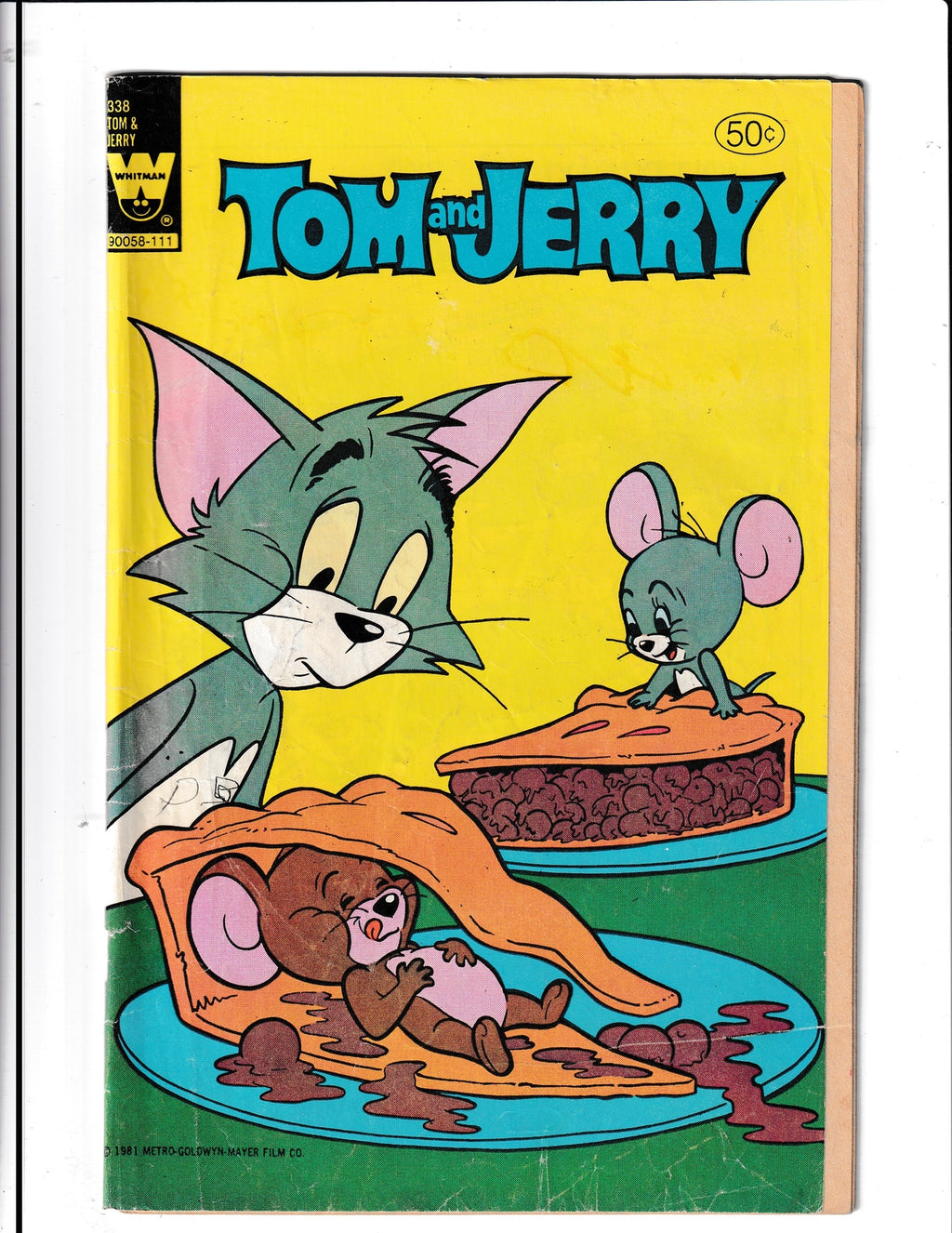 Tom & Jerry #338 (1981) Whitman Comics