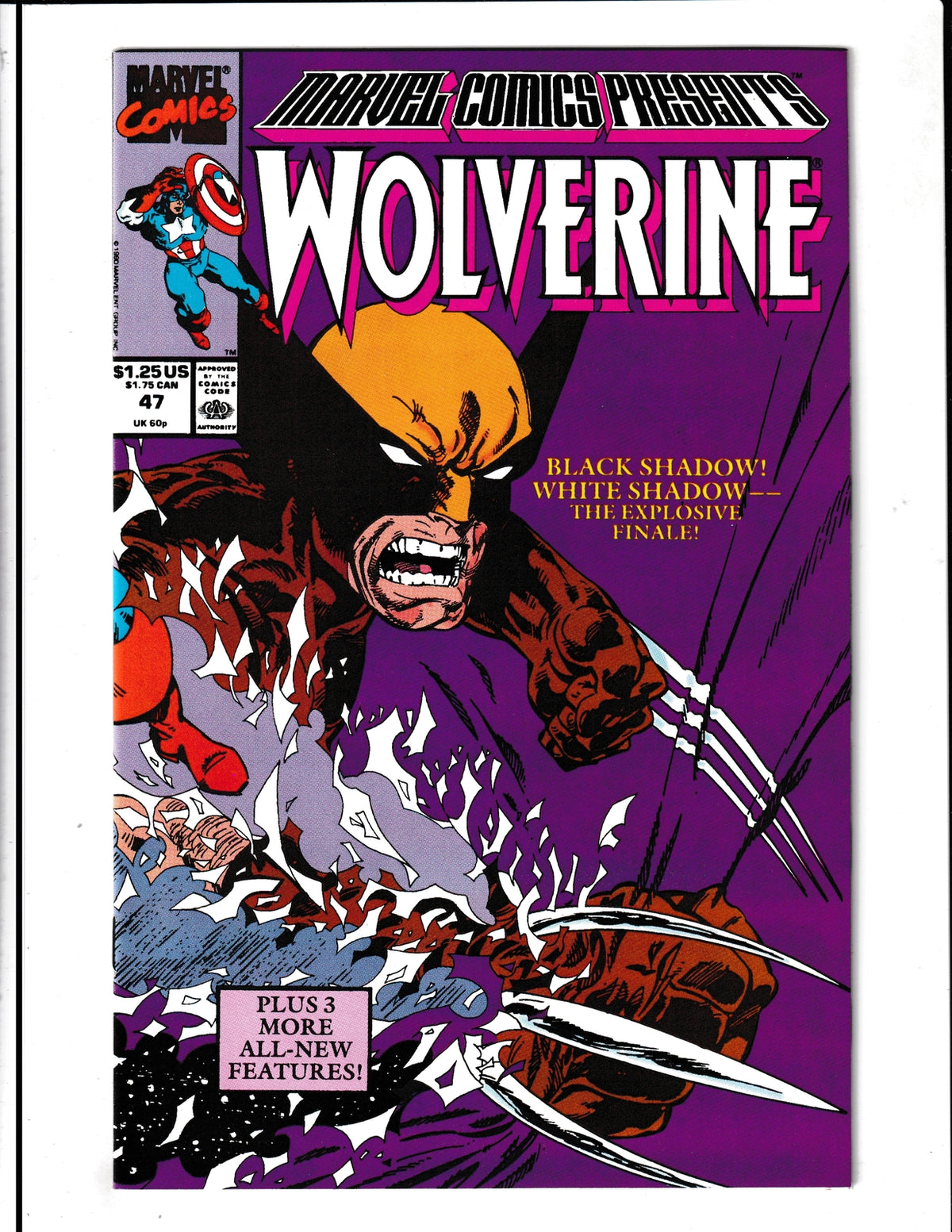 Marvel Comics Presents #47 (1990) High Grade Marvel Comics