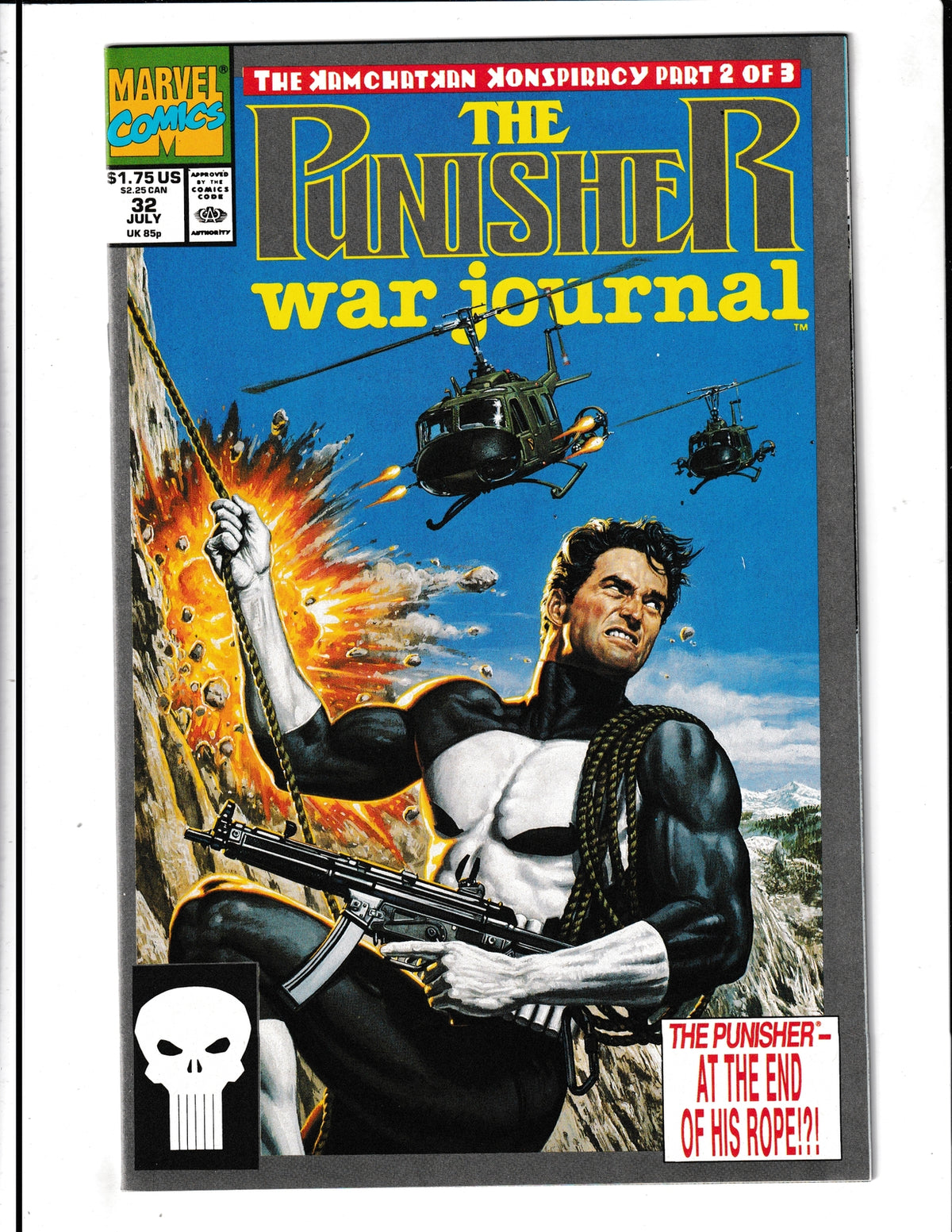 Punisher: War Journal #32 (1991) Higher Grade Marvel Comics