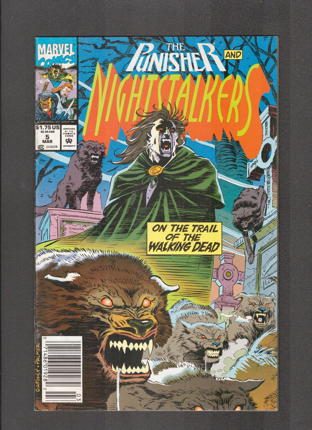 Nightstalkers #5 (1993) Ron Garney Marve; Comics