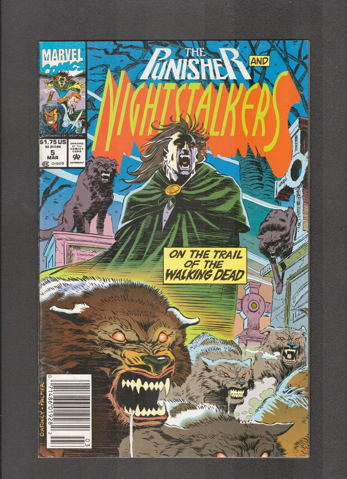 Nightstalkers #5 (1993) Ron Garney Marve; Comics