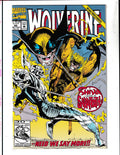 Wolverine #60 (1992) Shiva Versus Sabretooth Marvel Comics
