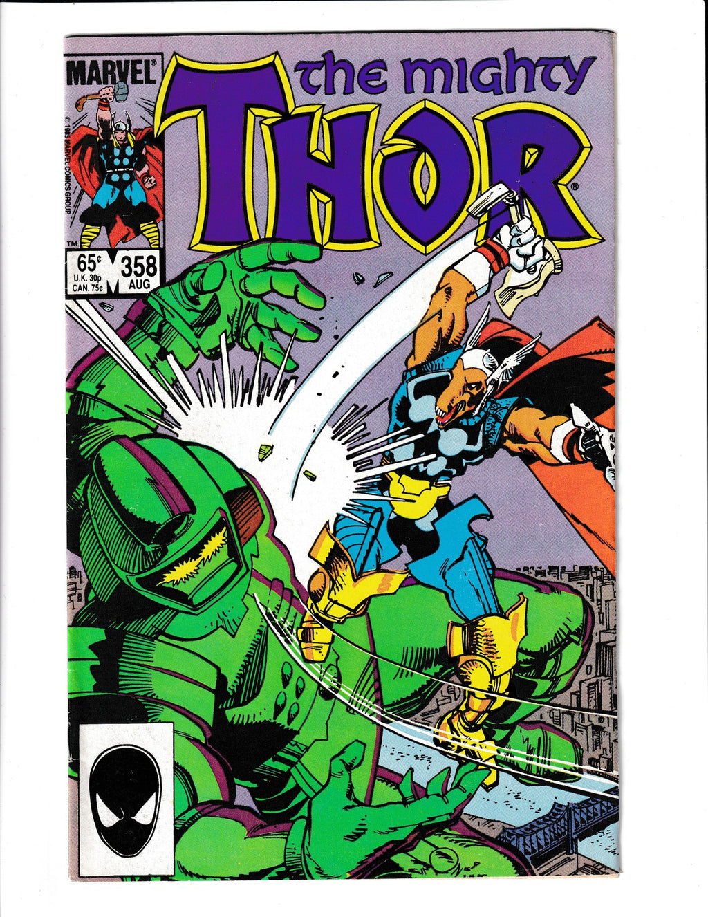 Thor #358 (1985) Mighty Thor Marvel Comics