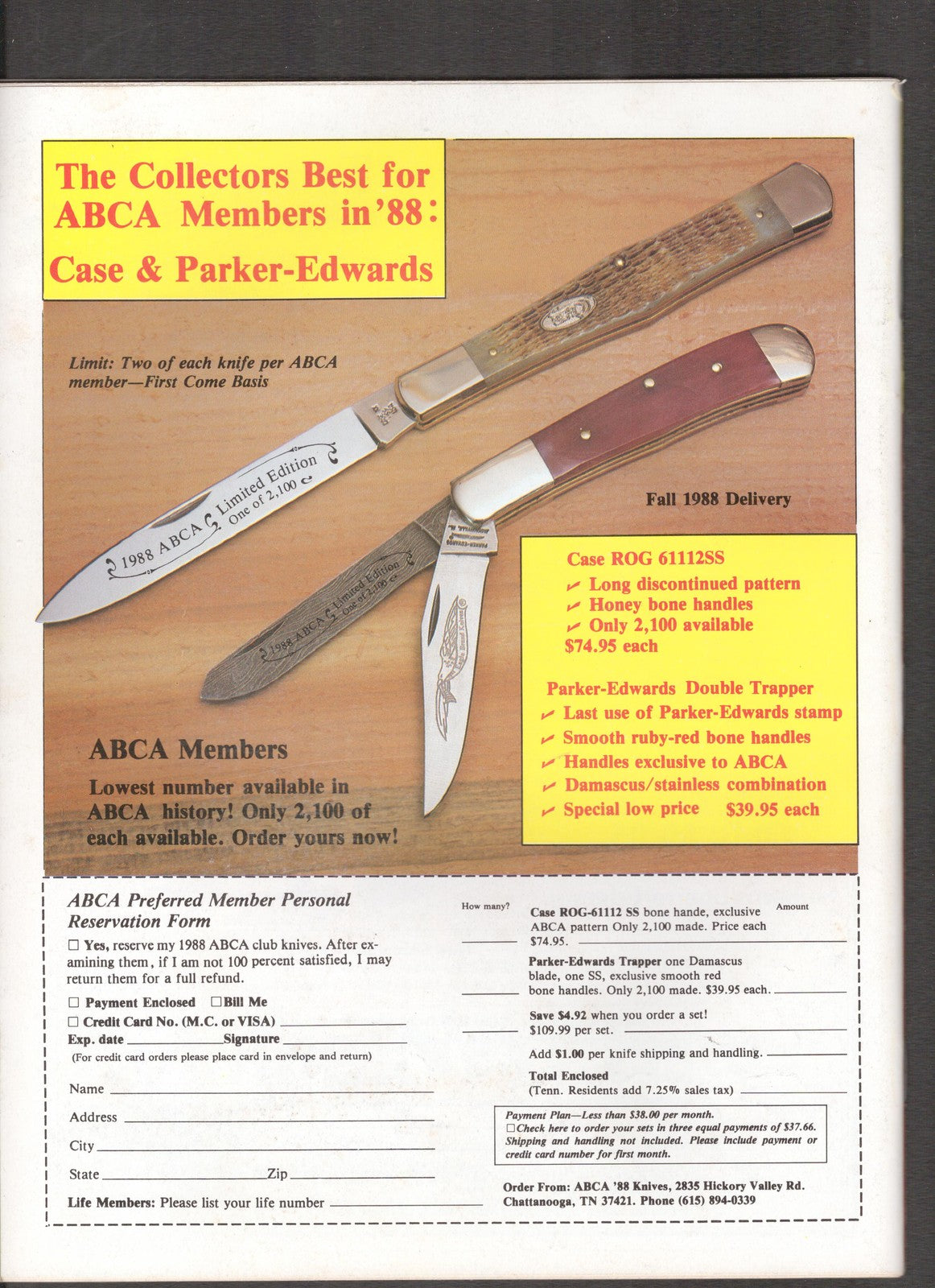 Blade Magazine #October (1988) 15th Anniversary American Blade Comics