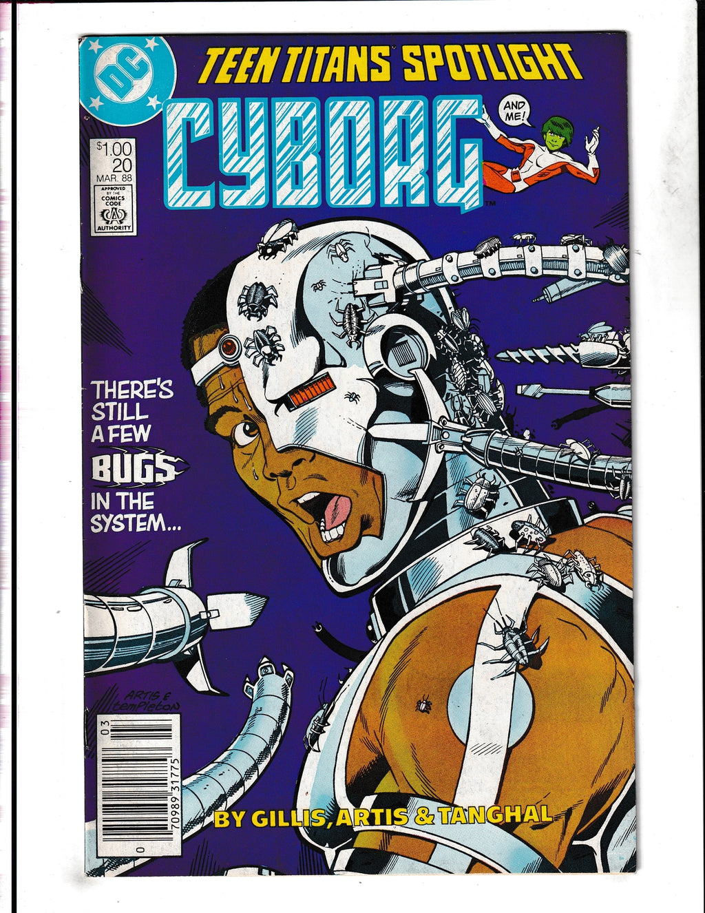 Teen Titans Spotlight #20 (1988) Cyborg DC Comics