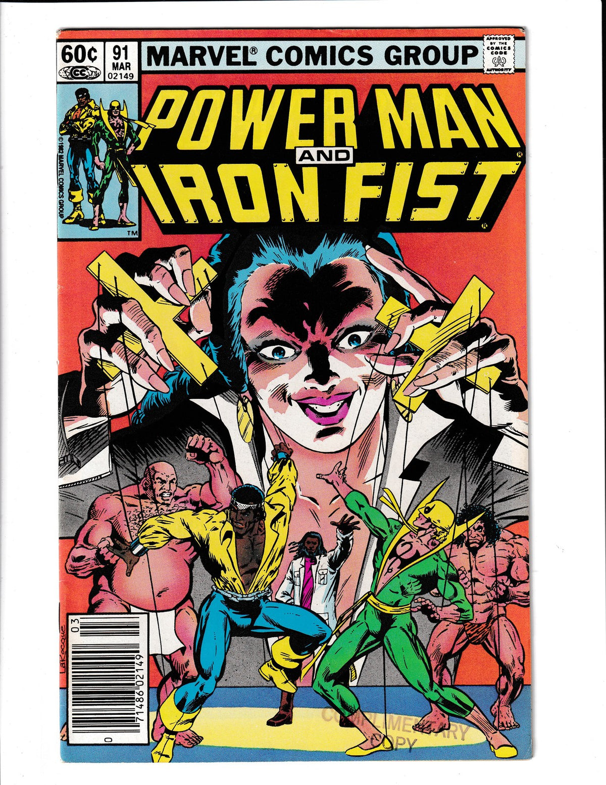Power Man & Iron Fist #91 (1983) Marvel Comics