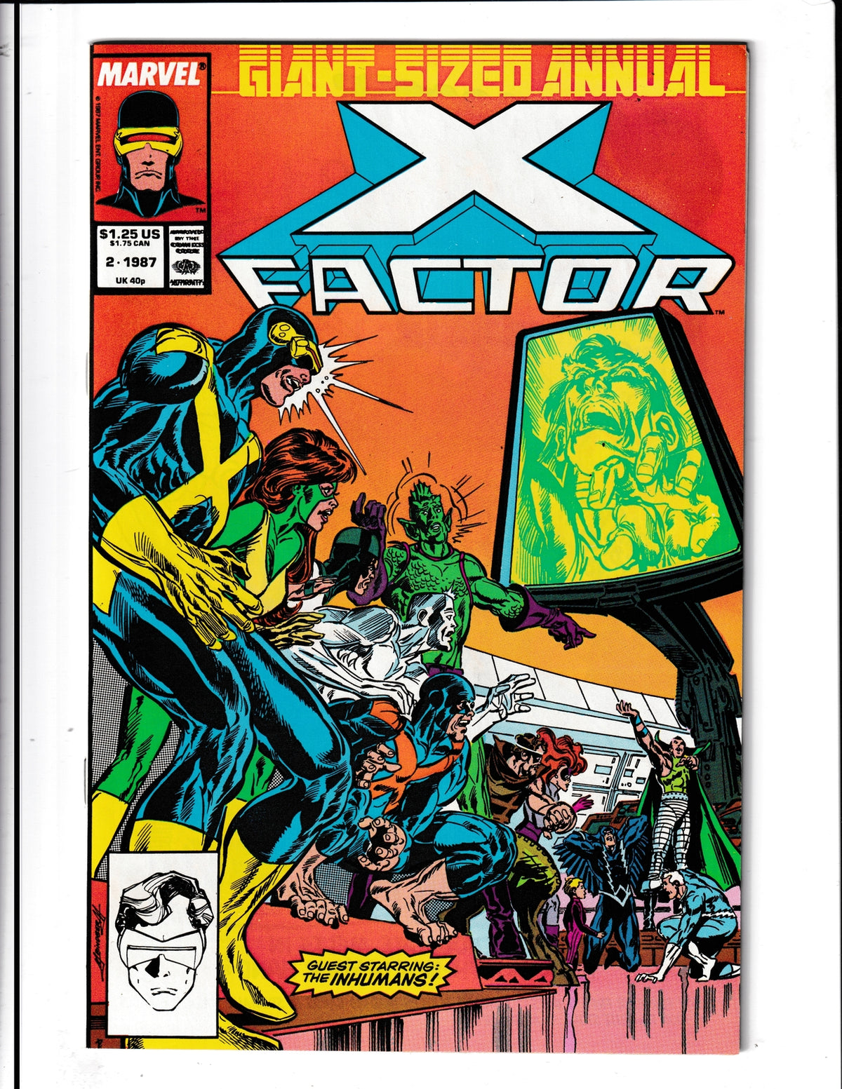 X-Factor Annual #2 (1987) Marvel Comics SKU:679