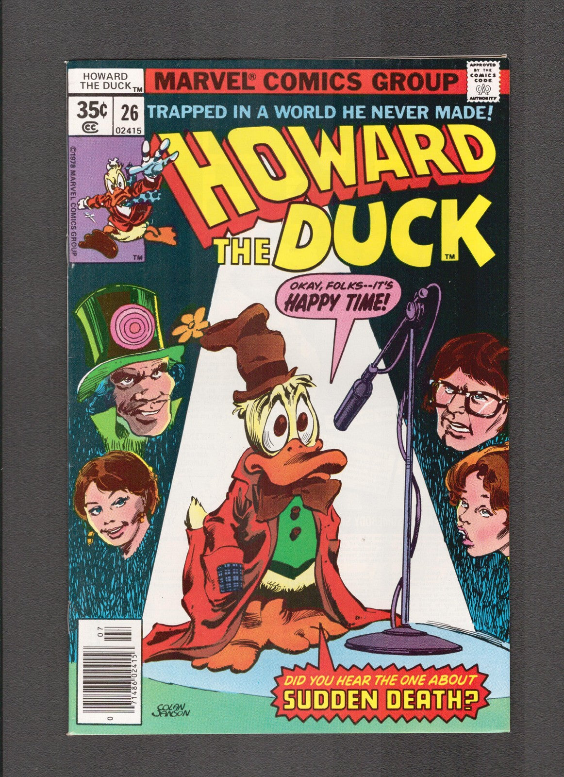 Howard the Duck #26 (1978) Gene Colan Art Marvel Comics