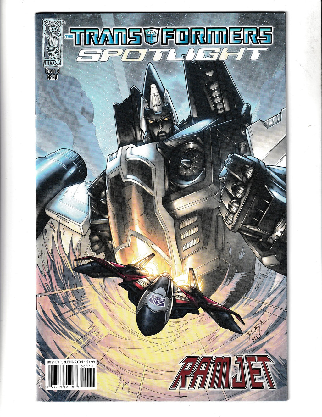 Transformers Spotlight: Ramjet #1 (2007) IDW Comics