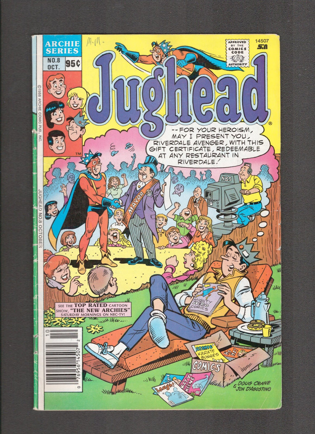 Jughead #8 (1988) Doug Crane Archie Comics