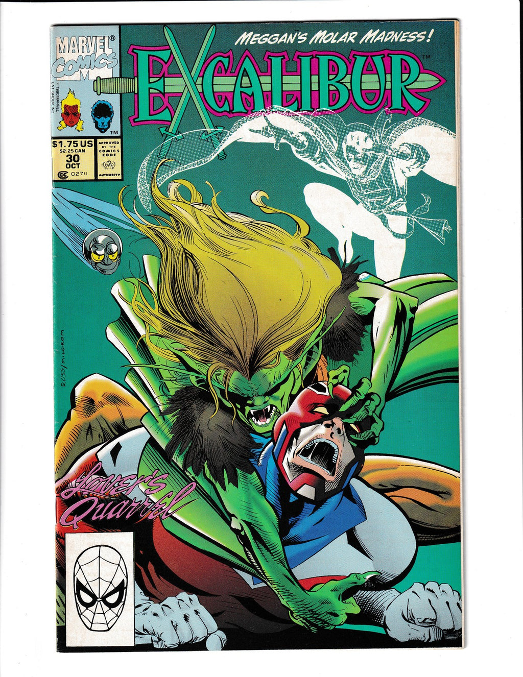 Excalibur #30 (1990) Marvel Comics SKU:3353