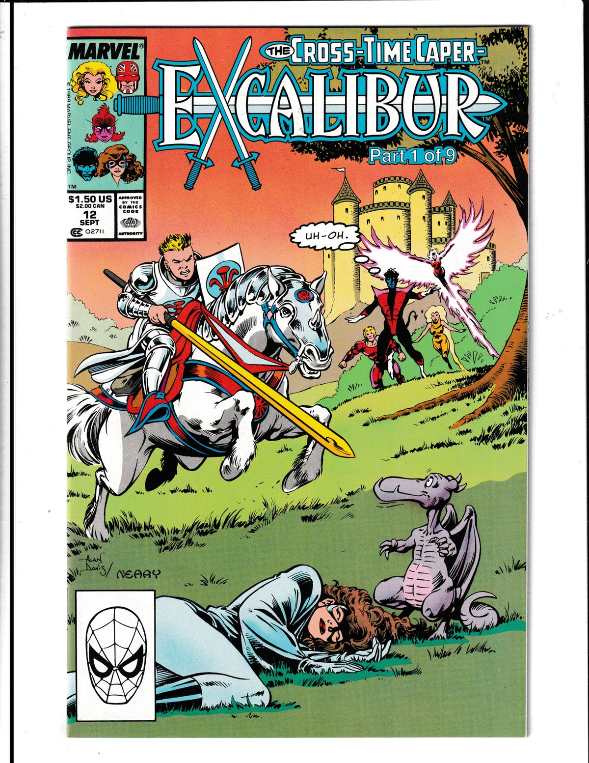 Excalibur #12 (1989) HIGH GRADE Marvel Comics SKU:1142