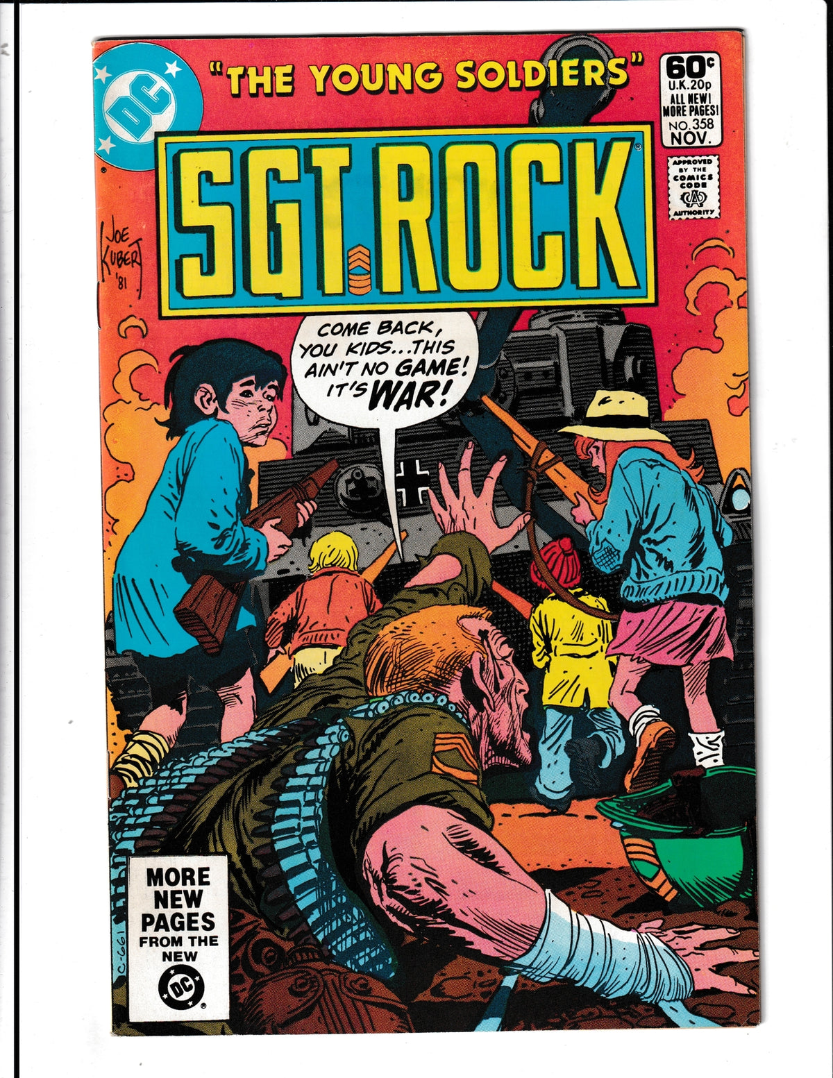 SGT. Rock #358 (1981) DC Comics
