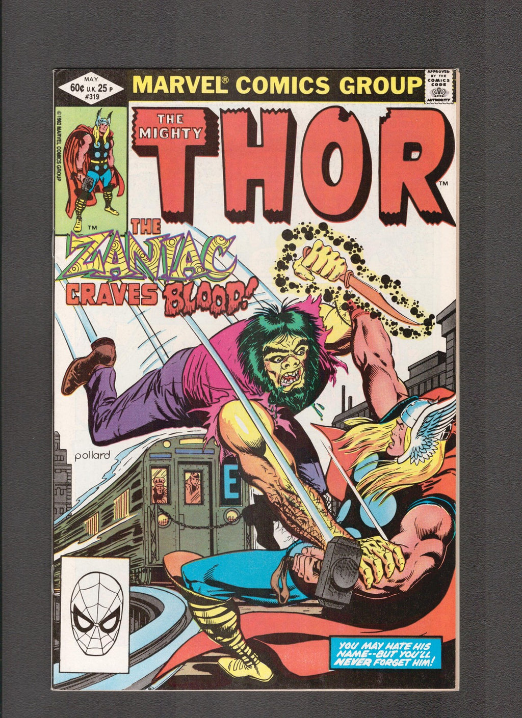 Thor #319 (1982) The Mighty Marvel Comics