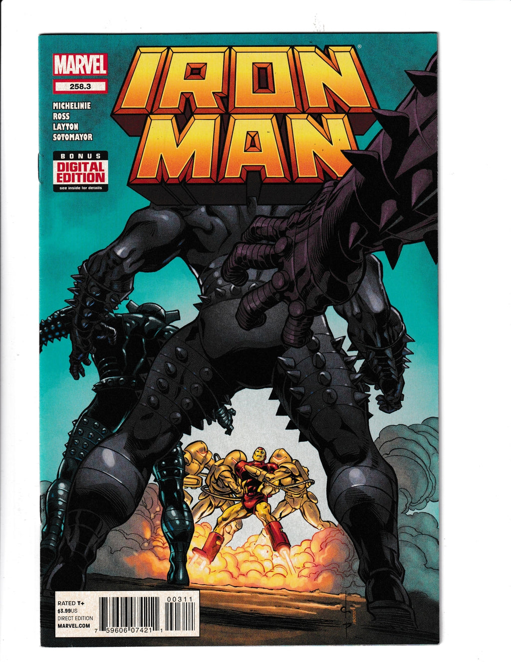 Iron Man: Armor Wars #258.3 (2013) Marvel Comics SKU:975