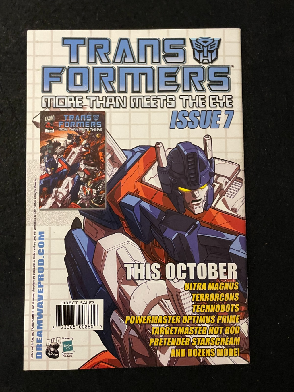 Transformers: Generation One - Complete Set of 6  #1-6 (2003) Dreamwave