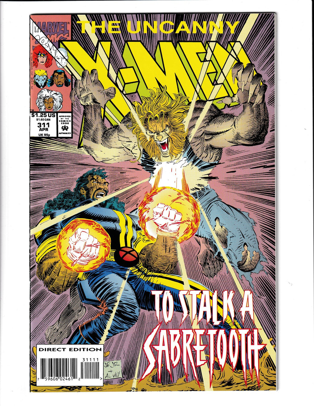 Uncanny X-Men #311 (1994) Marvel Comics