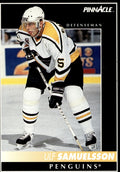 1992-93 Pinnacle #415 Jason Woolley Hockey Washington Capitals