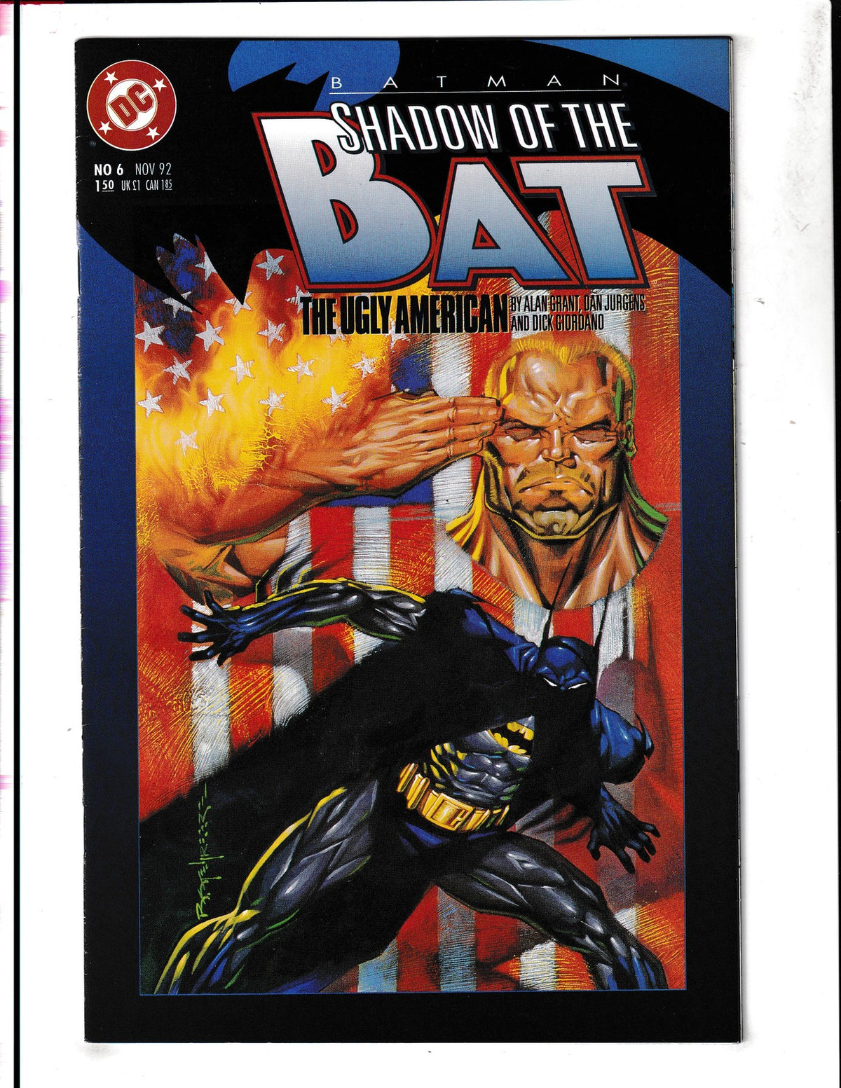 Batman: Shadow of the Bat #6 (1992) DC Comics