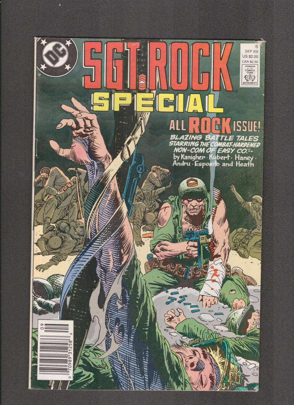 Sgt. Rock Special #5 (1989) Joe Kubert DC Comics