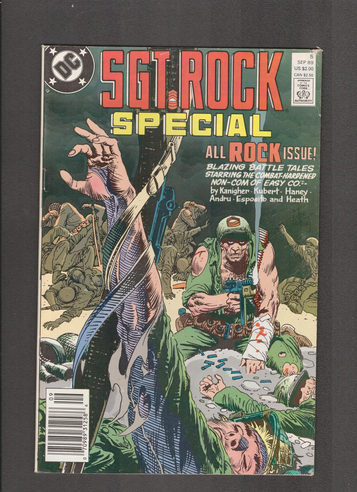 Sgt. Rock Special #5 (1989) Joe Kubert DC Comics