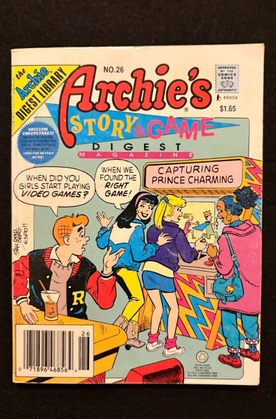 Archie's Story & Game Digest #26  1993 Archie
