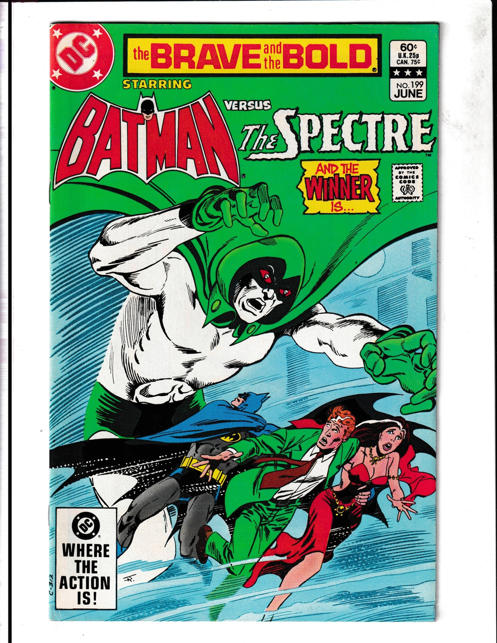 Brave and the Bold #199 (1983) Batman and Spectre DC Comics
